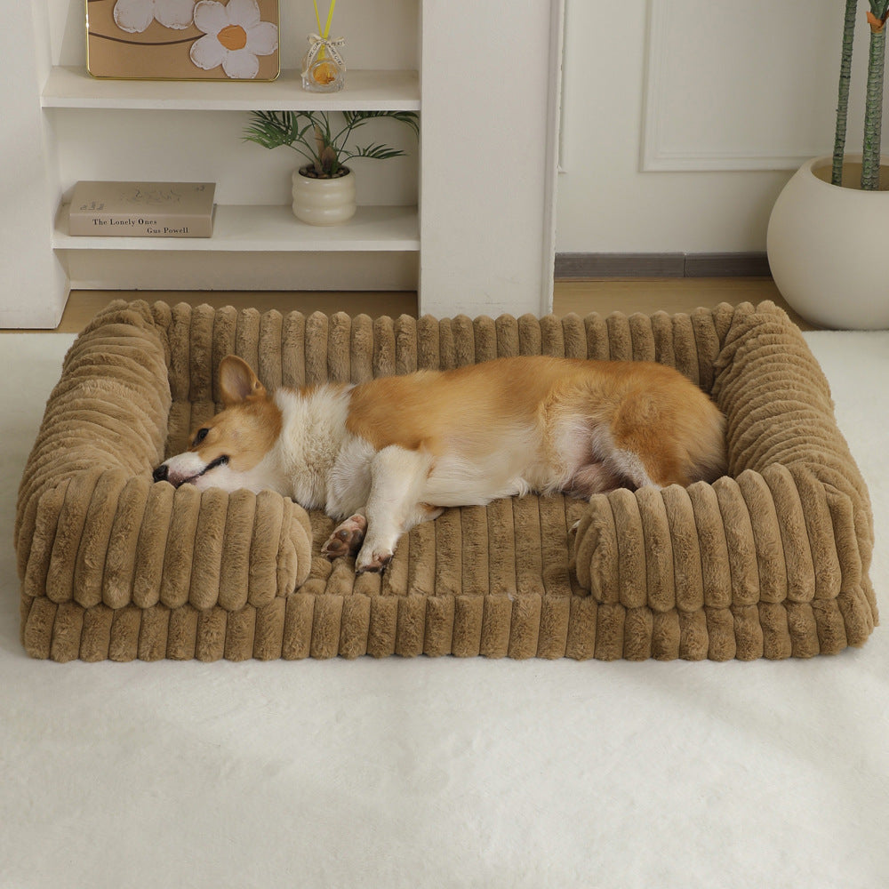 Orthopedic Memory Foam Dog Bed With Removable inner liner | Machine Washable Sleeping Bed