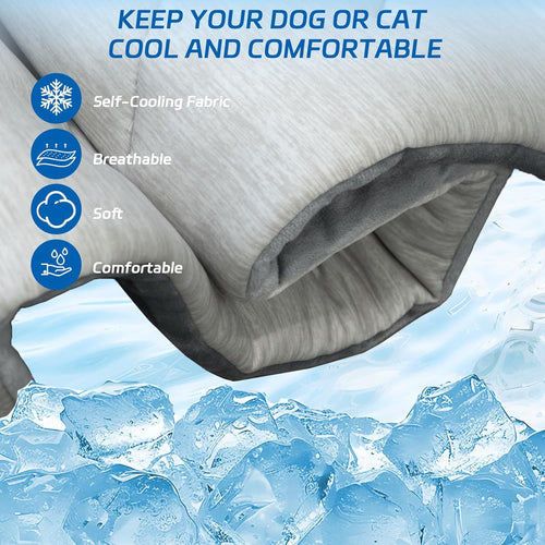 Cooling Dog Bed | Portable Lightweight Breathable Washable Mat