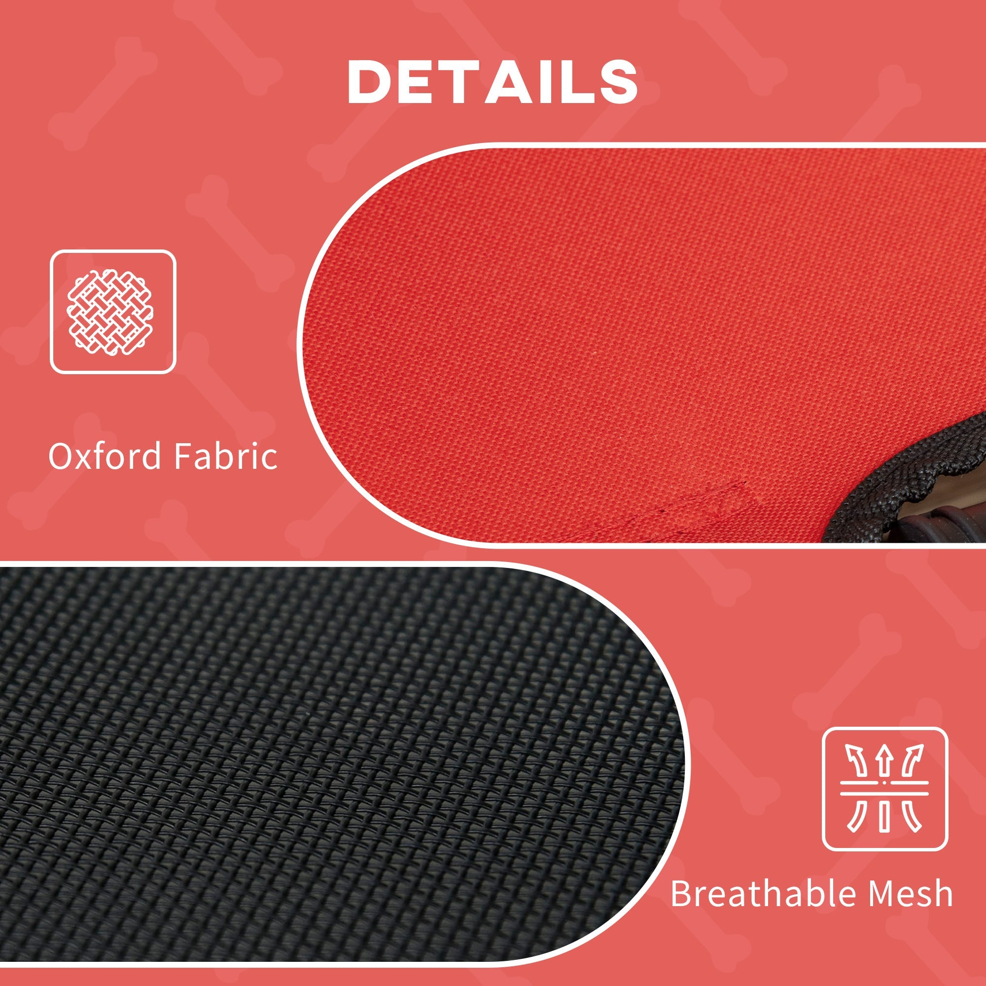 Elevated Cooling Outdoor Foldable Dog cot Bed | Steel frame | UV Protection | Canopy Shade